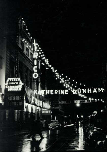 Neon Lights, "The Dunham Company Brightens Up Downtown Mexico City." Photograph by Charles Wicke, Mexico City, 1955.