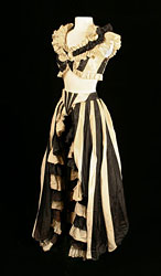 Striped Satin Dress from Broadway Musical, Cabin in the Sky