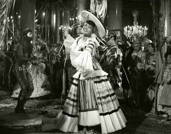 Katherine Dunham performing in Italian–American film production of Mambo