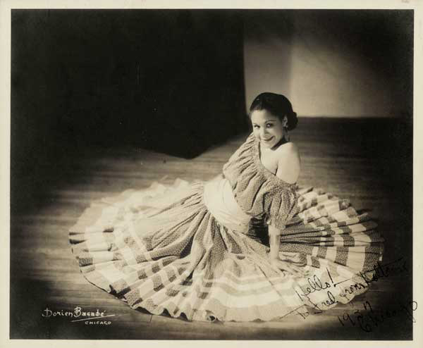 Katherine Dunham in solo "Spanish Dance.