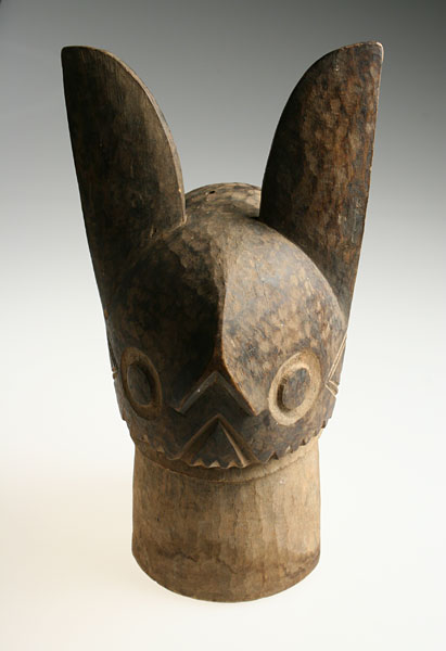 Rabbit Mask From Nigeria.